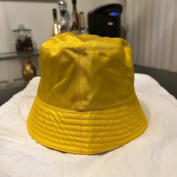 Prada Yellow Bucket Hat - Picture 2 of 8